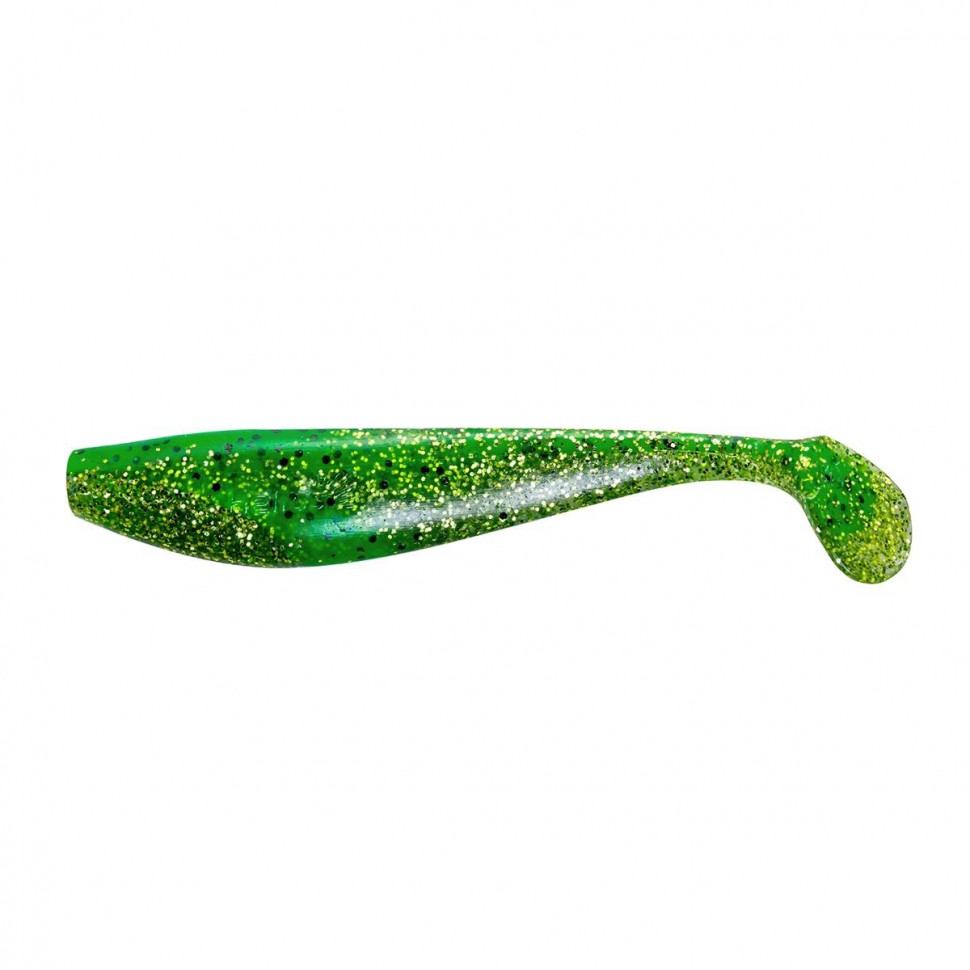 Виброхвост Helios Zander 4"/10,2см, цвет Green Peas 5 шт HS-36-051 , 
